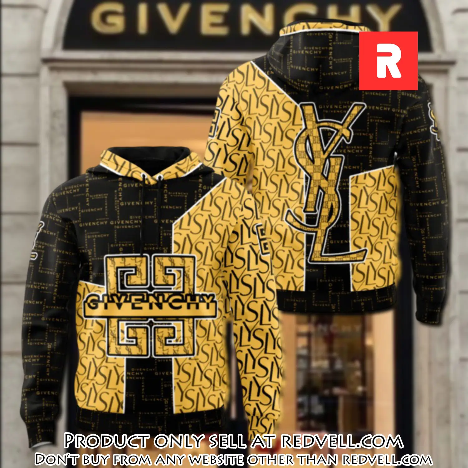 Givenchy yves saint laurent unisex hoodie luxury brand gifts  jh2291 rv4425167